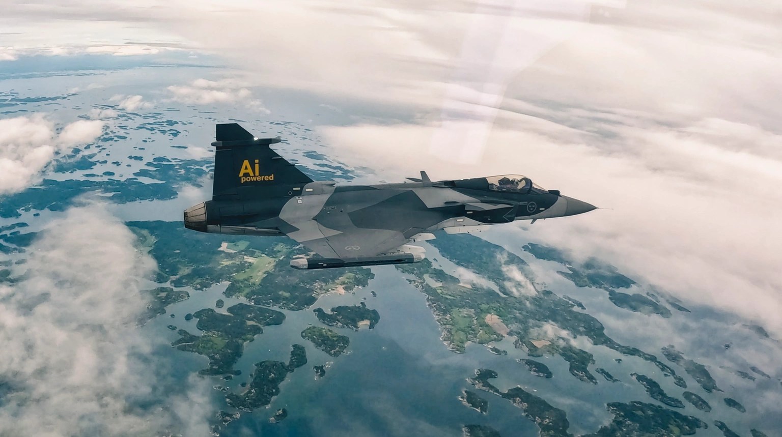 AI Powered Gripen E (Source: Saab)