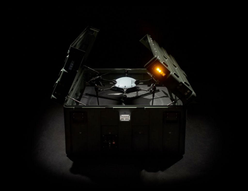 Easy Aerial Drone in a Box System