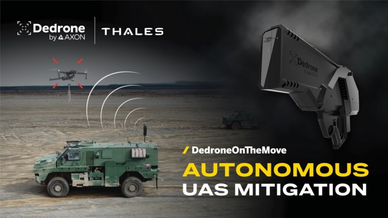 Bushmaster Vehicle’s New Anti-Drone Capability Forged Through Thales and Dedrone&nbsp;Alliance