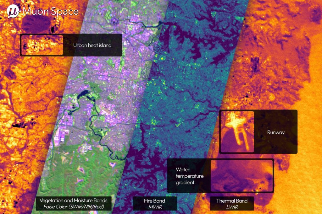 Muon Space Reveals First Images from Wildfire-Detecting Satellite&nbsp;Mission