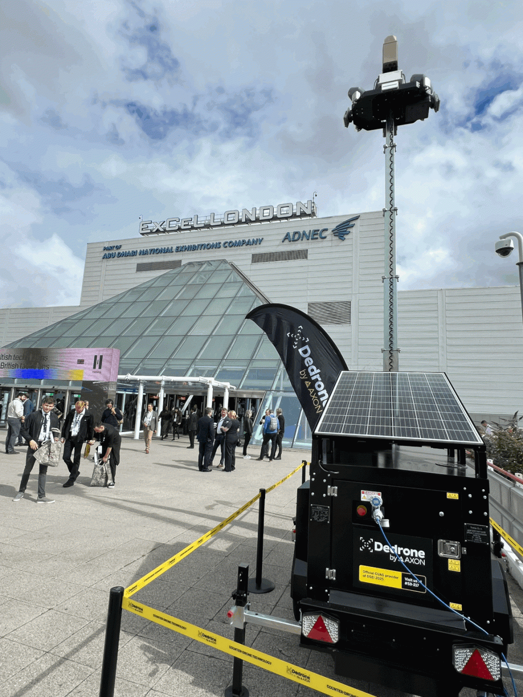 Dedrone by Axon Provides Counter-Drone Security at DSEI UK 2025