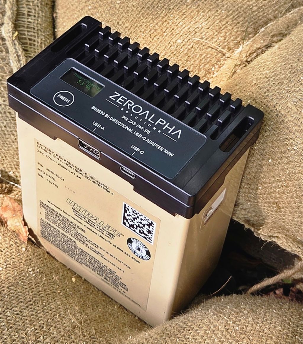 ZeroAlpha Solutions Launches BB2590 Bidirectional USB-C Charger